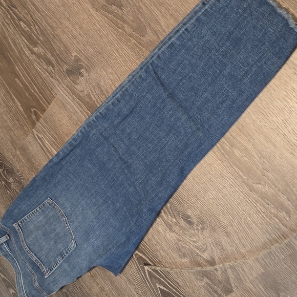 Eileen Fisher Crop Ankle Denim Blue Jean Sz 12 - Picture 12 of 15